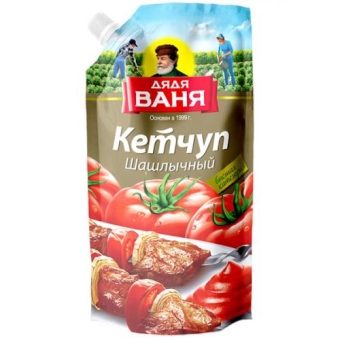 Кетчуп Дядя Ваня Шашлычный, Дядя Ваня Трейдинг, 330 г