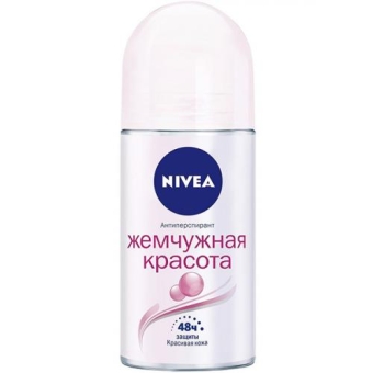 Антиперспирант роликовый Nivea Жемчужная красота, Beiersdorf, 50 мл