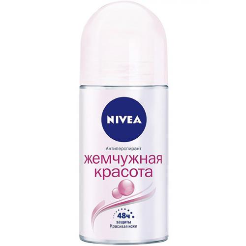 Антиперспирант роликовый Nivea Жемчужная красота, Beiersdorf, 50 мл