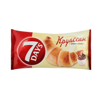 Круассаны «7DAYS» с кремом какао, 7DAYS, 65 г