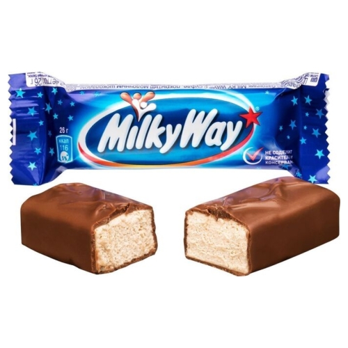 Батончик «Милки Вэй» молочный, Марс, 26 г