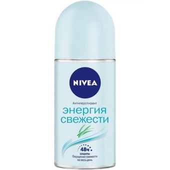 Антиперспирант роликовый Nivea Энергия свежести, Beiersdorf, 50 мл