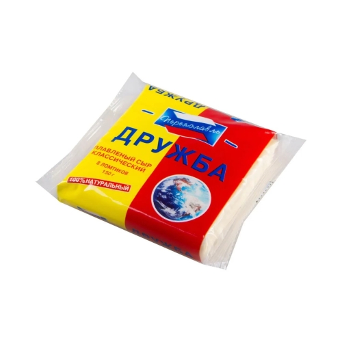 Сыр плавленый «Переяславль» Дружба 25% (ломтики), Рязанский ЗПС, 150 г