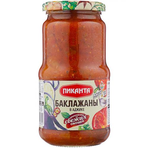 Баклажаны Пиканта в аджике, Пиканта, 460 г