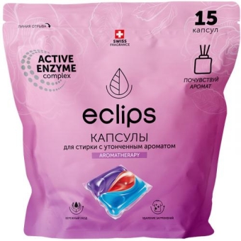Eclips Aromatherapy для стирки с утонченным запахом, Эклипс Кемикалс,