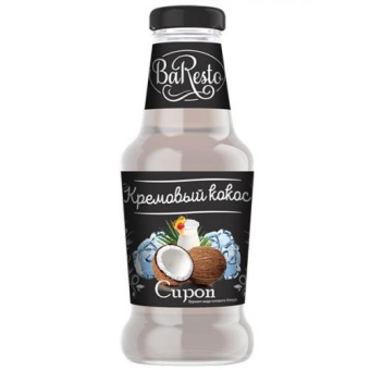 Сироп Baresto Кремовый кокос, ПИКАНТА, 300 г