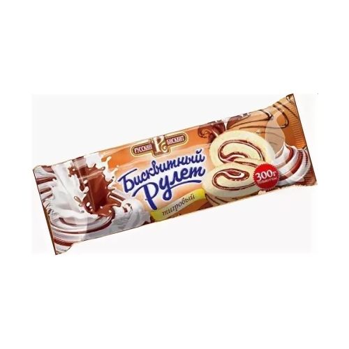 Рулет бисквитный «Русский бисквит» Тигровый, Русский бисквит, 300 г