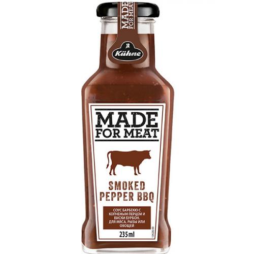 Соус Kuhne Made for Meat томатный барбекю с копченым перцем, Olive Line International S.L., 235 мл