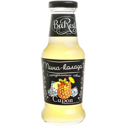 Сироп Baresto Пина-Колада, ПИКАНТА, 300 г