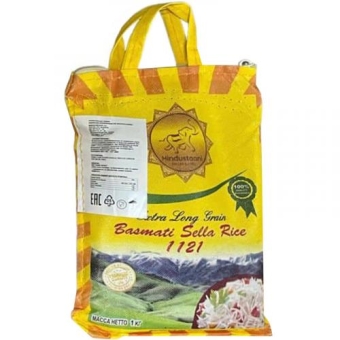 Рис Hindustaani Basmati Sella Rice Extra Long, Индия, 1 кг