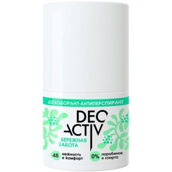 Дезодорант-антиперспирант Deo Activ Бережная забота, Deo Activ, 50 мл