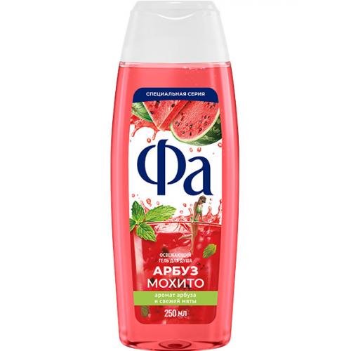 Крем-гель для душа Фа Арбуз и мохито, Лаб Индастриз, 250 мл