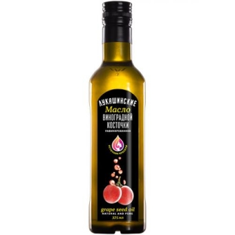 Масло Лукашинские виноградной косточки рафинированное, Форвард, 375 мл