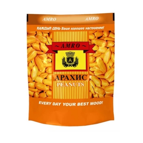 Арахис жареный соленый «AMRO», Россия, 90 г