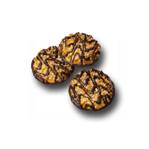 Печенье сахарное «Сласт-Фаворит» с кунжутом глазированное, Унив-Люкс, 500 г