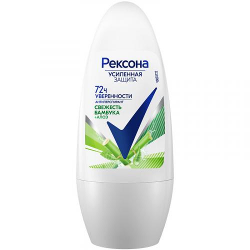 Антиперспирант шариковый Рексона Свежесть бамбука и алоэ, UNILEVER HPC, 50 мл