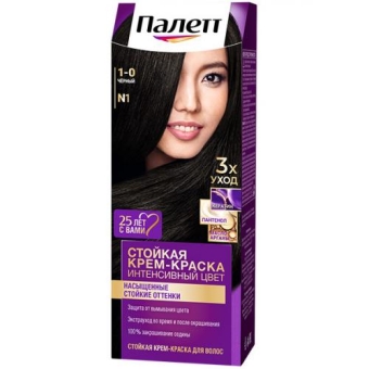 Крем-краска стойкая Палетт Интенсивный цвет для волос, Лаб Индастриз, 110 мл
