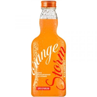 Напиток Кубаночка Storm Orange Оранж, Кубаночка, 500 мл
