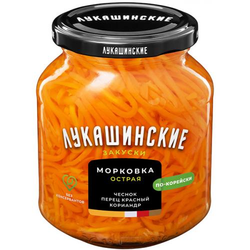 Морковка Лукашинские острая по-корейски, ФОРВАРД, 340 г