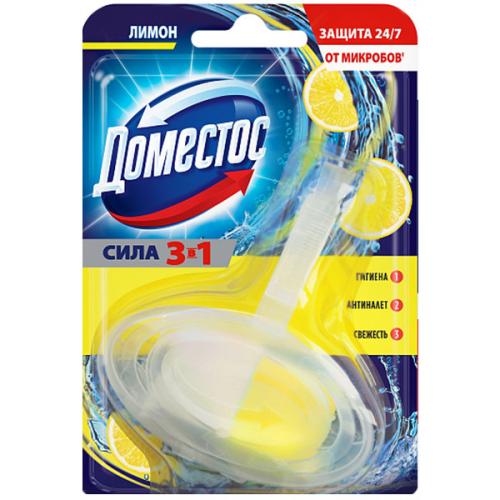 Блок Доместос Лимон гигиенический для унитаза, UNILEVER HPC,