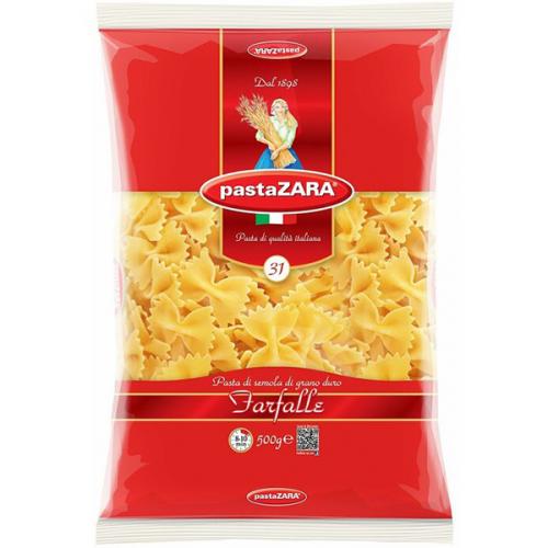 Макаронные изделия Pasta Zara 031 Бантики, Pasta Zara, 500 г
