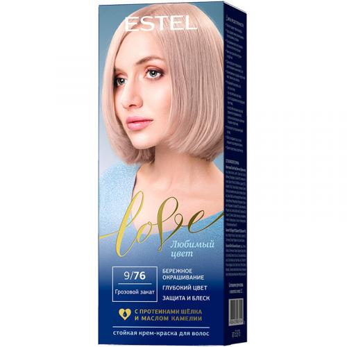 Крем-краска стойкая Estel Love для волос, 9/76 грозовой закат, Эстель, 50 мл