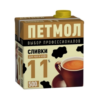 Сливки «Петмол» для чая и кофе, Эйч энд Эн, 500 г