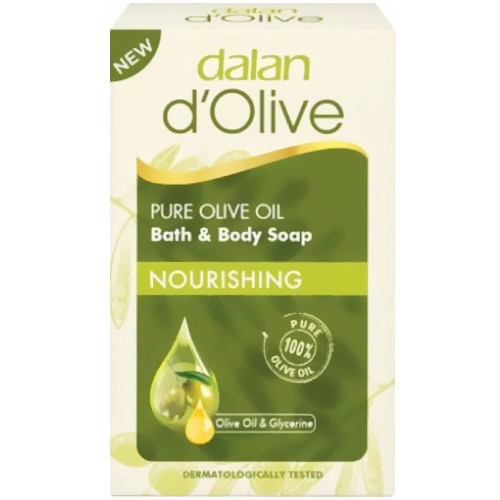 Мыло твердое оливковое Dalan d'Olive, Dalan, 200 г