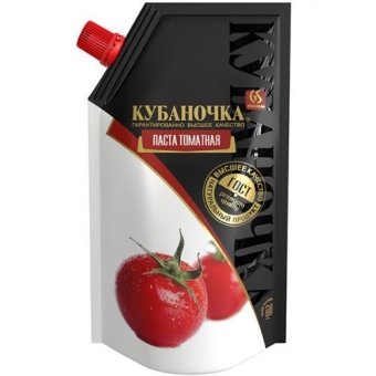 Паста томатная Кубаночка 25%, Кубаночка, 200 г