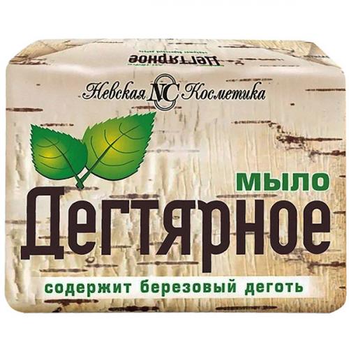 Мыло туалетное Невская косметика Дегтярное, Невская Косметика, 100 г