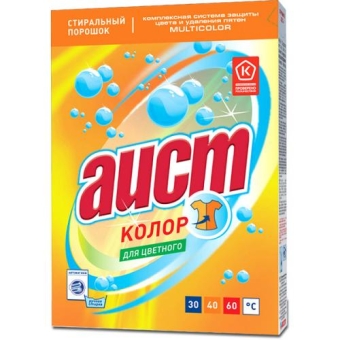 Порошок стиральный Аист Колор, АИСТ, 400 г