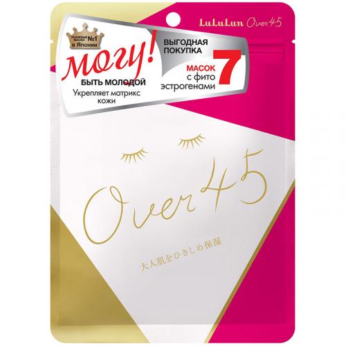 Маска LuLuLun Упругость и увлажнение зрелой кожи для лица, Градиент, .