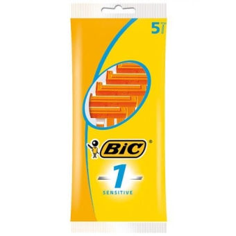Станок бритвенный Bic 1 Sensitive одноразовый, BIC