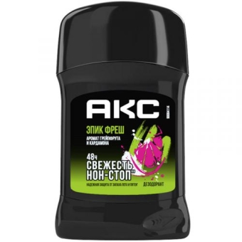 Дезодорант-карандаш Акс Эпик Фреш, Unilever HPC, 50 мл