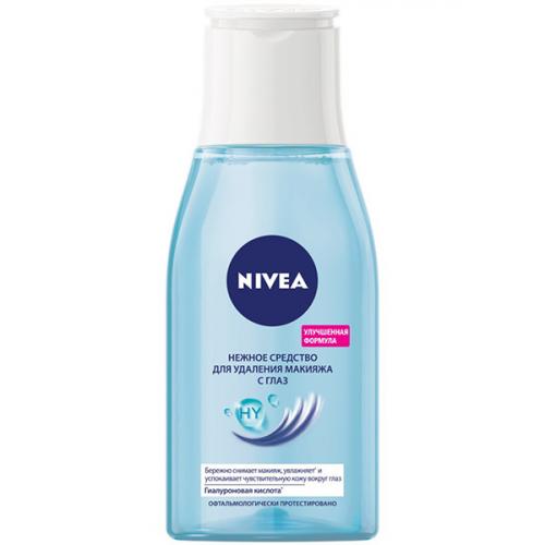 Средство Nivea нежное для удаления макияжа с глаз, Beiersdorf, 125 мл