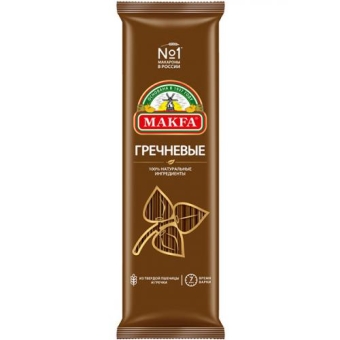 Макаронные изделия Makfa Вермишель длинная гречневая, Макфа, 500 г