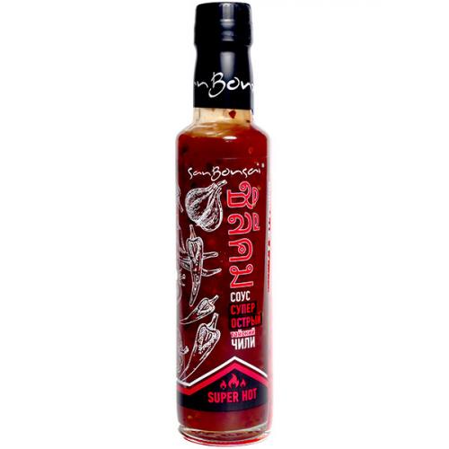 Соус SanBonsai чили супер острый, Ресурс-С, 300 г