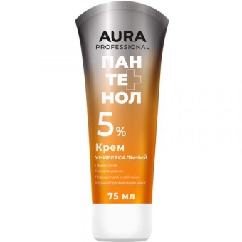 Крем Aura Professional универсальный с пантенолом 5%, Коттон Клаб, 75 мл