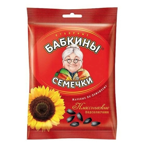Семечки жареные «Бабкины Семечки», Бабкины Семечки, 100 г