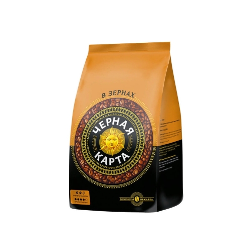 Кофе в зернах «Черная Карта», Россия, 1 кг