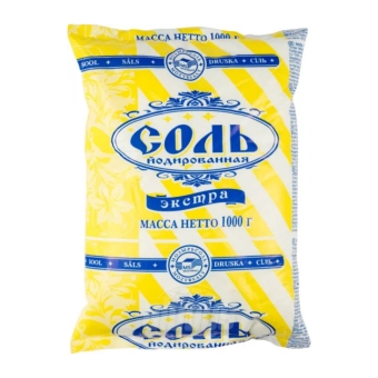 Соль йодированная «Полесье» Экстра Гост, Полесье, 1 кг