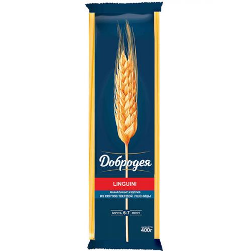 Макаронные изделия Добродея Linguine, Добродея, 400 г