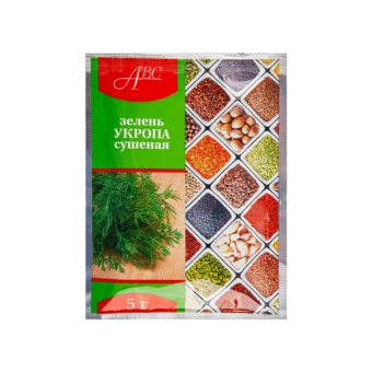 Укроп сушеный, АВС Продукт, 5 г