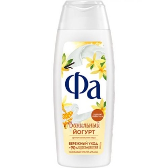 Крем-гель для душа Фа Ванильный йогурт, Лаб Индастриз, 250 мл