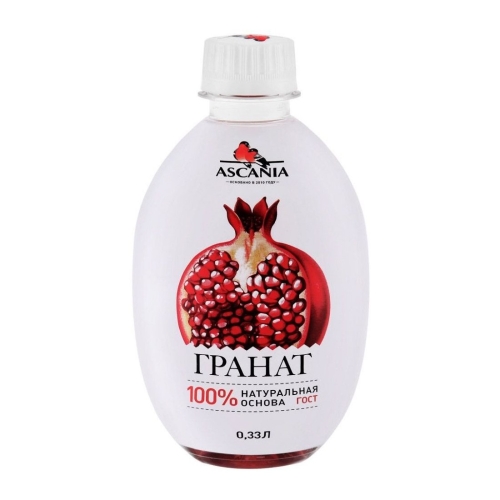 Лимонад «Аскания» Гранат, Аскания, Россия, 0,33 л