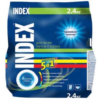 Порошок стиральный Index автомат, Невская Косметика, 2.4 кг