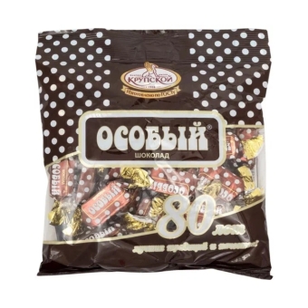 Конфеты «Особый» темный с шоколадной начинкой, Крупской, 1 кг