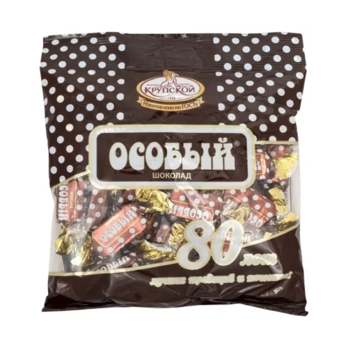 Конфеты «Особый» темный с шоколадной начинкой, Крупской, 1 кг