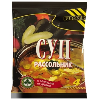 Суп быстрого приготовления Europek Рассольник, Europek,