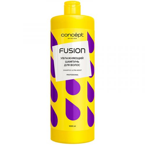 Шампунь увлажняющий Concept Fusion Ultra Moist для волос, Concept, 1000 мл